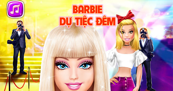 Barbie dự tiệc đêm