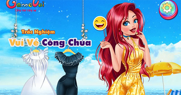 Trắc nghiệm vui về công chúa