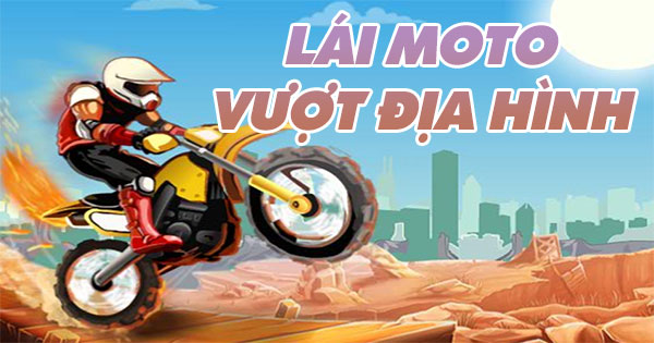 Lái Moto vượt địa hình