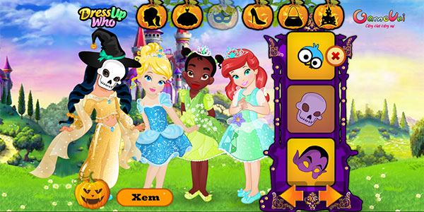 cong-chua-hoa-trang-halloween