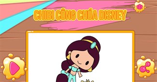 Chibi công chúa Disney