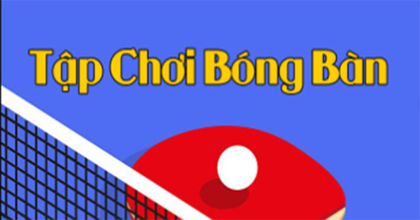 Tập chơi bóng bàn