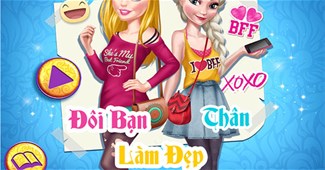 Đôi bạn thân làm đẹp