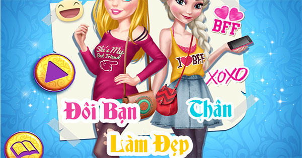 Đôi bạn thân làm đẹp