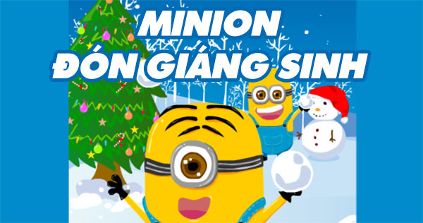 Minion đón giáng sinh