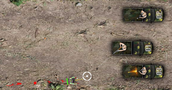 Xe tải diệt Zombie Online