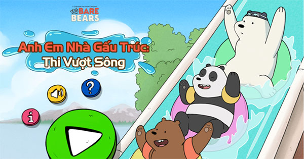 Anh em nhà gấu trúc: Thi vượt sông