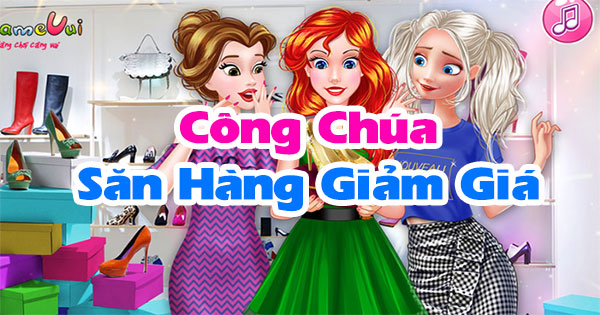 Công chúa săn hàng giảm giá