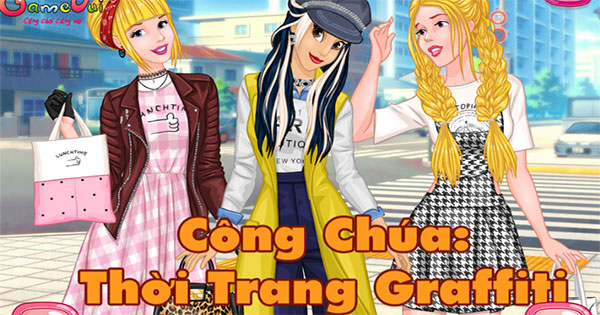 Công chúa: Thời trang graffiti