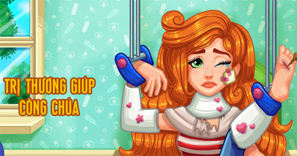 Trị thương giúp công chúa