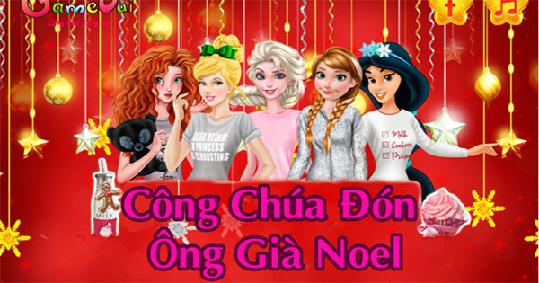 Công chúa đón ông già Noel