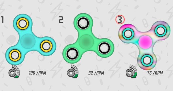 Quay Spinner mỏi tay