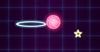 Bóng rổ Neon
