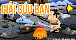 Chú khỉ buồn: Giải cứu bạn