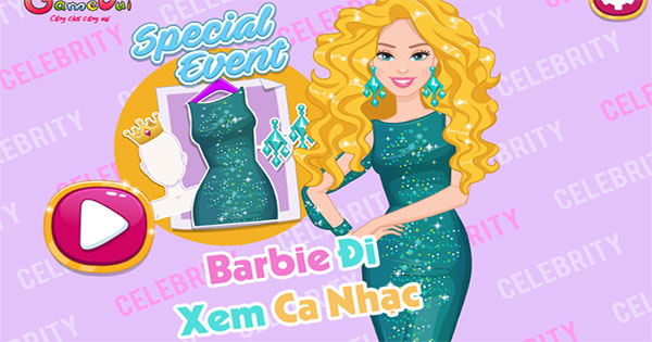 Barbie đi xem ca nhạc