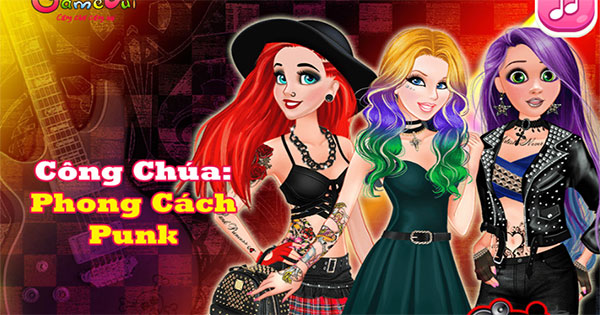 Công chúa: Phong cách Punk
