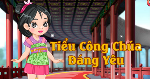 Tiểu công chúa đáng yêu