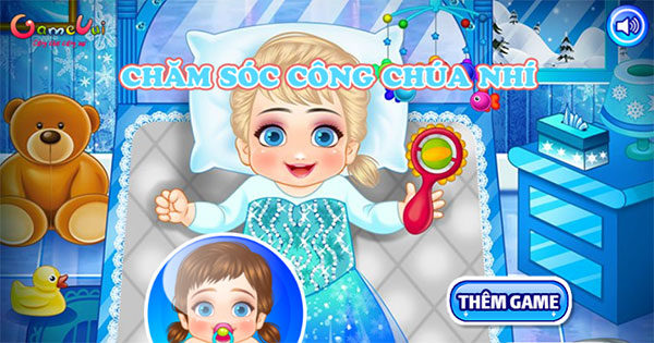 Chăm sóc công chúa nhí