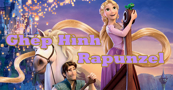 Ghép hình Rapunzel