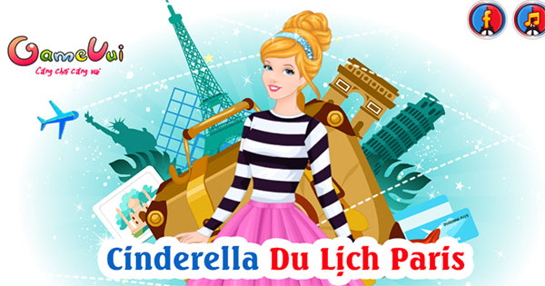 Cinderella du lịch Paris