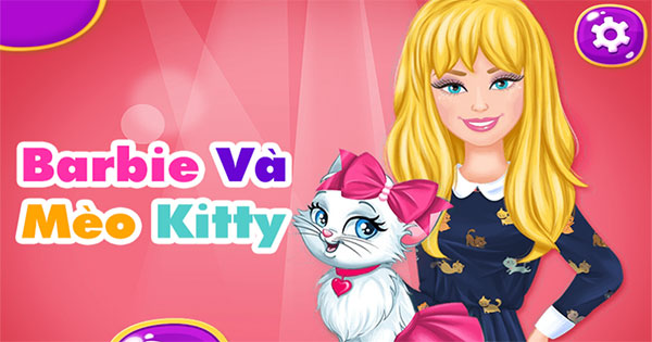 Barbie và mèo Kitty