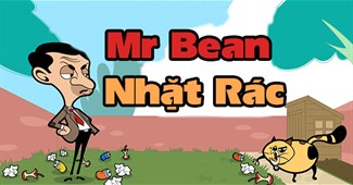 Mr Bean nhặt rác