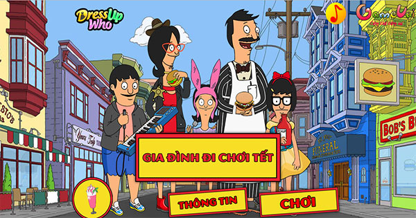 Gia đình đi chơi Tết