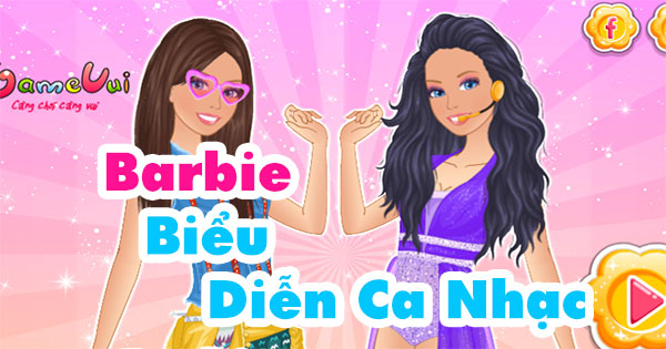 Barbie biểu diễn ca nhạc
