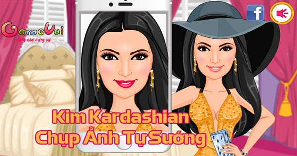 Kim Kardashian chụp ảnh tự sướng