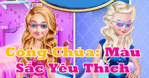 Công chúa: Màu sắc yêu thích
