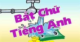 Bắt chữ tiếng Anh