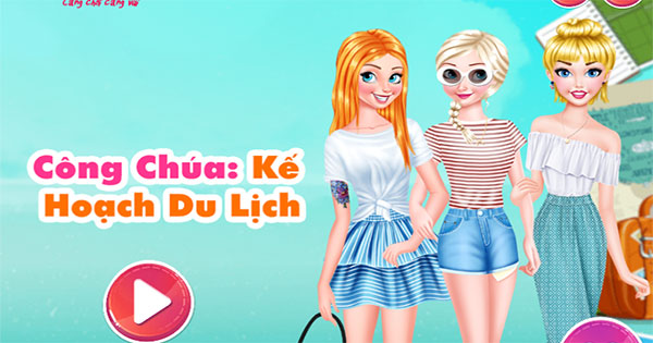 Công chúa: Kế hoạch du lịch