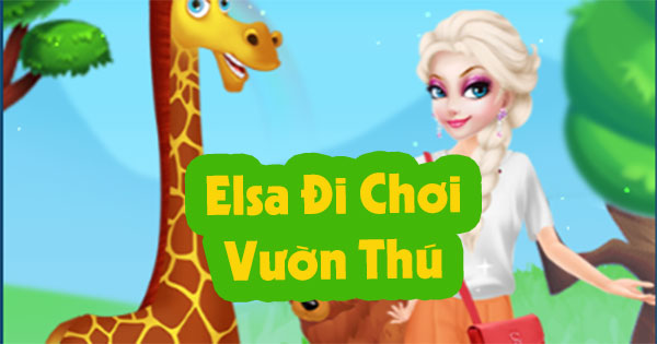 Elsa đi chơi vườn thú