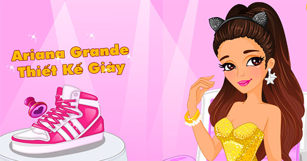 Ariana Grande thiết kế giày