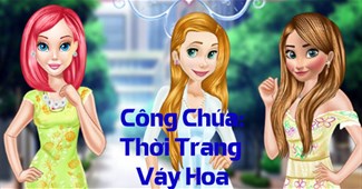 Công chúa: Thời trang váy hoa