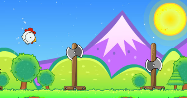 Gà chạy vượt rào