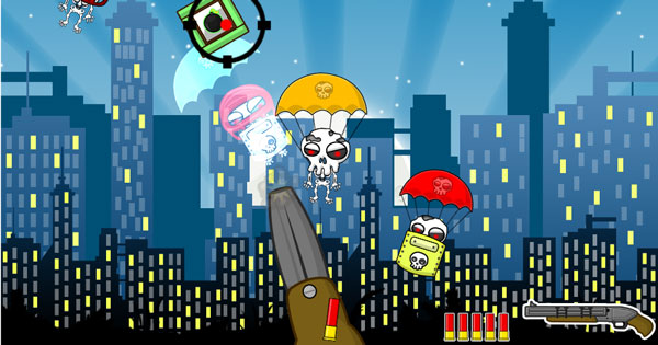Bắn Zombie nhảy dù