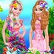 Elsa và Anna: Dạo chơi vườn hoa