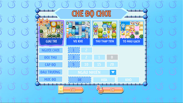 Tùy chỉnh game Bom IT 2