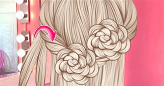 Elsa làm tóc đám cưới