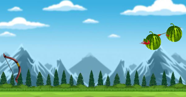 Cung tên bắn dưa hấu