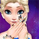Elsa làm móng tay 2