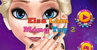 Elsa làm móng tay 2