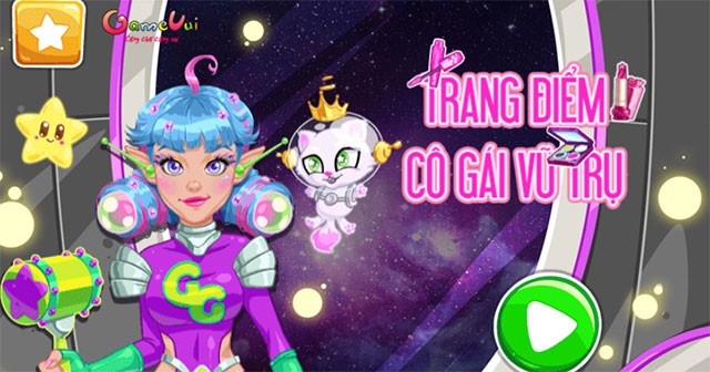 Trang điểm: Cô gái vũ trụ