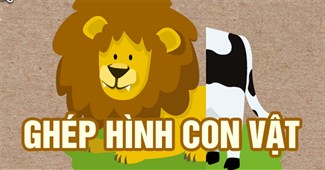 Ghép hình con vật