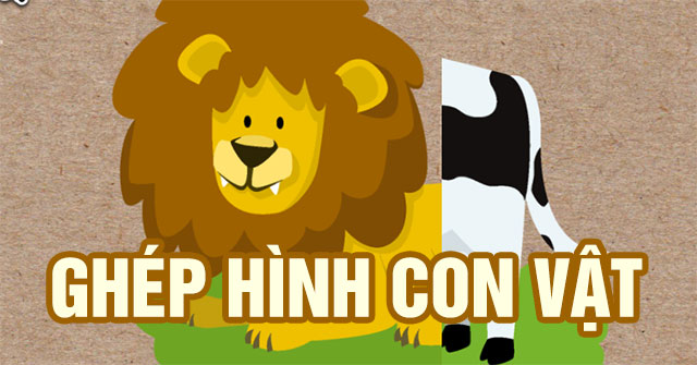 Ghép hình con vật