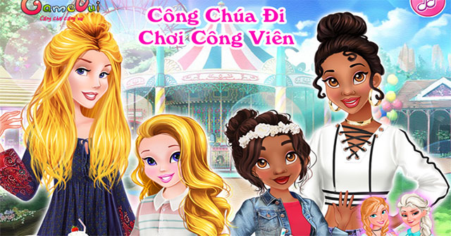 Công chúa đi chơi công viên