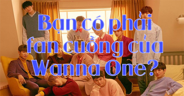 Người chơi có phải fan cuồng của Wanna One?