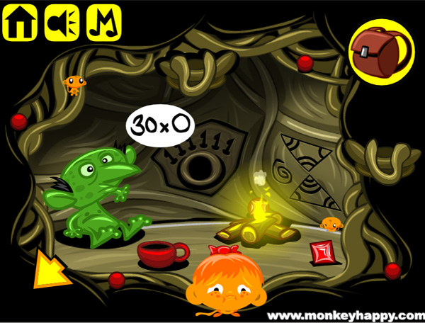 Chơi game Chú khỉ buồn level 207