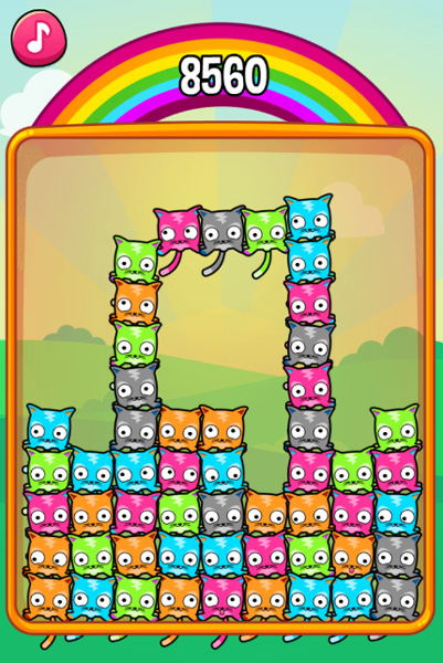 Chơi trò Xếp hình mèo con trên GameVui